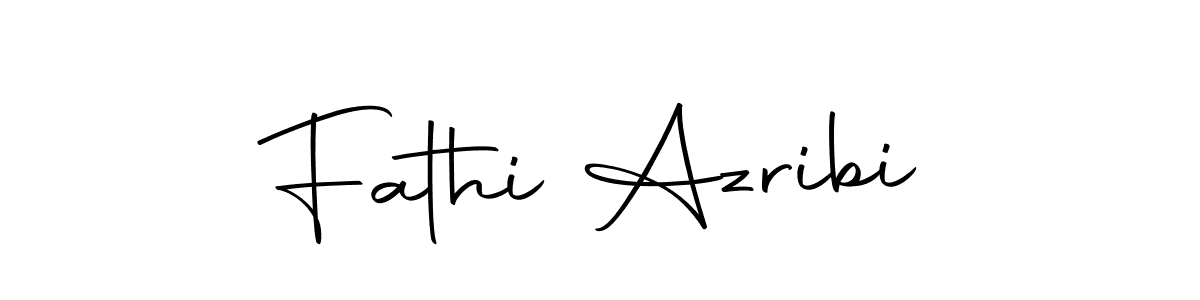 Best and Professional Signature Style for Fathi Azribi. Autography-DOLnW Best Signature Style Collection. Fathi Azribi signature style 10 images and pictures png