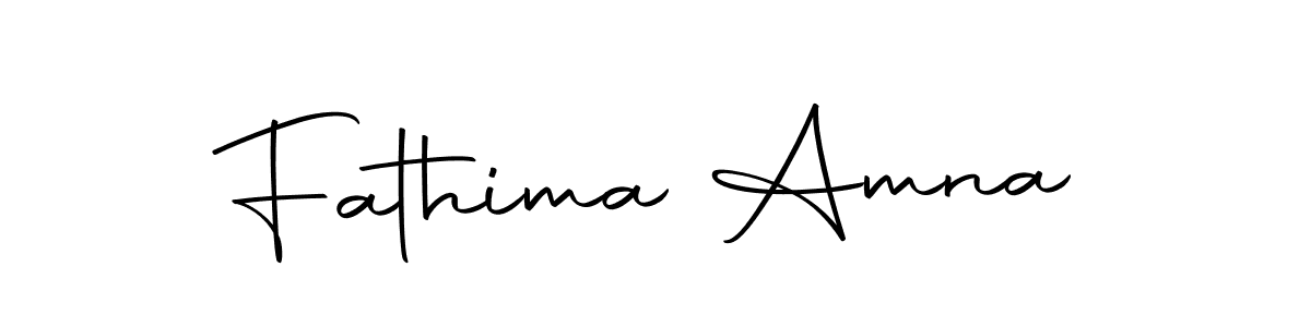 Make a beautiful signature design for name Fathima Amna. With this signature (Autography-DOLnW) style, you can create a handwritten signature for free. Fathima Amna signature style 10 images and pictures png