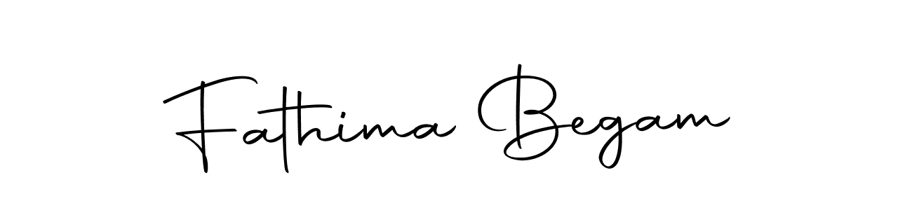 Create a beautiful signature design for name Fathima Begam. With this signature (Autography-DOLnW) fonts, you can make a handwritten signature for free. Fathima Begam signature style 10 images and pictures png