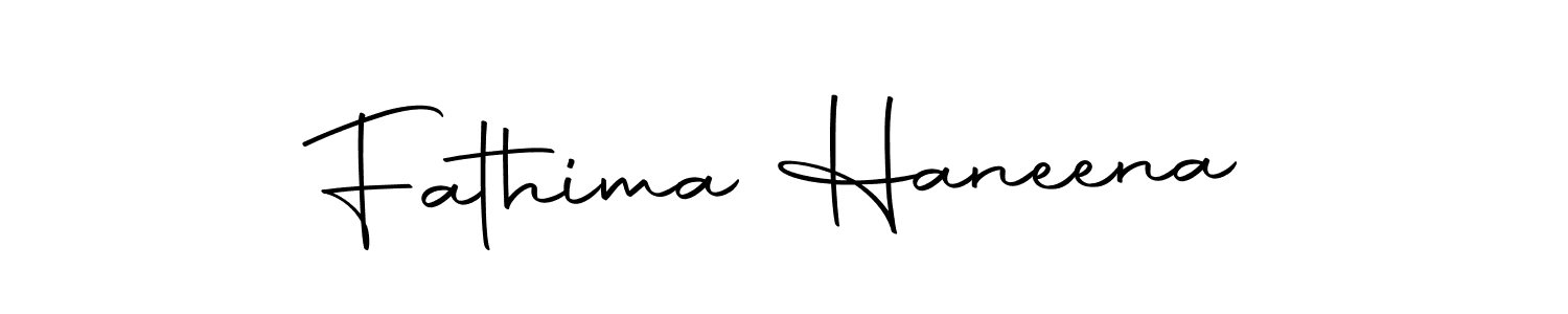 Fathima Haneena stylish signature style. Best Handwritten Sign (Autography-DOLnW) for my name. Handwritten Signature Collection Ideas for my name Fathima Haneena. Fathima Haneena signature style 10 images and pictures png