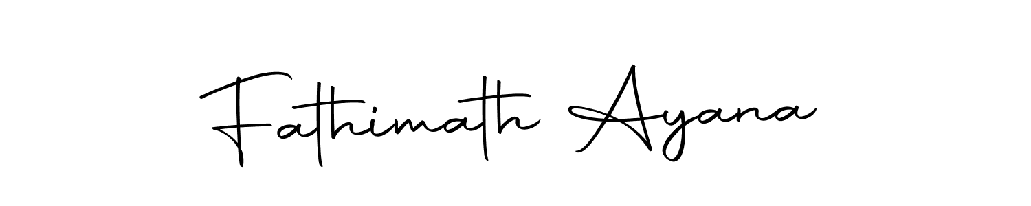 Also we have Fathimath Ayana name is the best signature style. Create professional handwritten signature collection using Autography-DOLnW autograph style. Fathimath Ayana signature style 10 images and pictures png