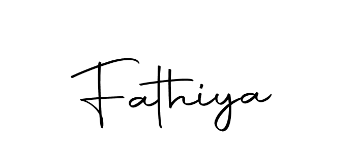 How to make Fathiya signature? Autography-DOLnW is a professional autograph style. Create handwritten signature for Fathiya name. Fathiya signature style 10 images and pictures png