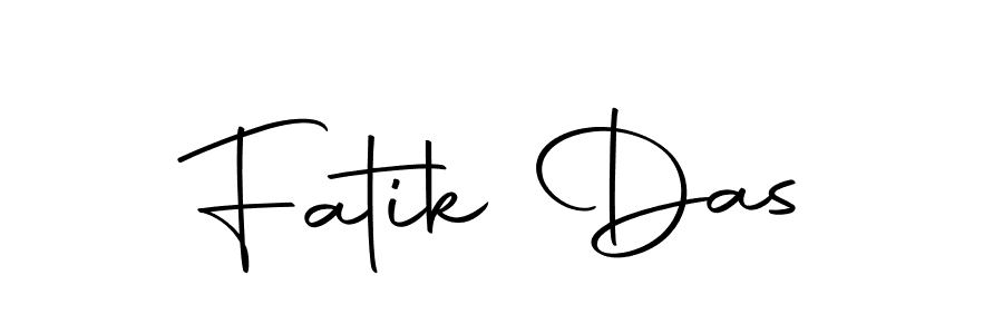 Also we have Fatik Das name is the best signature style. Create professional handwritten signature collection using Autography-DOLnW autograph style. Fatik Das signature style 10 images and pictures png