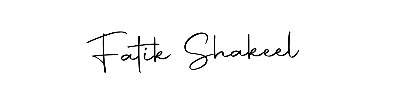 Fatik Shakeel stylish signature style. Best Handwritten Sign (Autography-DOLnW) for my name. Handwritten Signature Collection Ideas for my name Fatik Shakeel. Fatik Shakeel signature style 10 images and pictures png