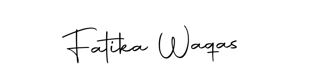How to make Fatika Waqas signature? Autography-DOLnW is a professional autograph style. Create handwritten signature for Fatika Waqas name. Fatika Waqas signature style 10 images and pictures png