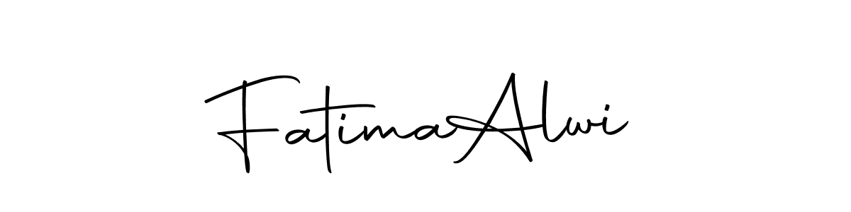 Use a signature maker to create a handwritten signature online. With this signature software, you can design (Autography-DOLnW) your own signature for name Fatima  Alwi. Fatima  Alwi signature style 10 images and pictures png