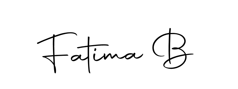 Also we have Fatima B name is the best signature style. Create professional handwritten signature collection using Autography-DOLnW autograph style. Fatima B signature style 10 images and pictures png