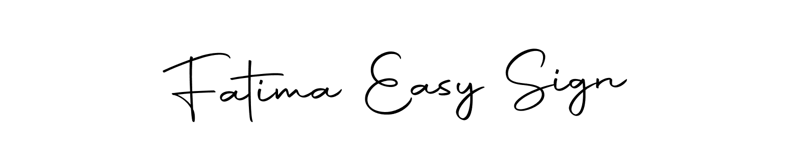 The best way (Autography-DOLnW) to make a short signature is to pick only two or three words in your name. The name Fatima Easy Sign include a total of six letters. For converting this name. Fatima Easy Sign signature style 10 images and pictures png