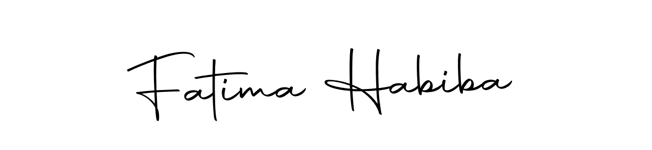 It looks lik you need a new signature style for name Fatima Habiba. Design unique handwritten (Autography-DOLnW) signature with our free signature maker in just a few clicks. Fatima Habiba signature style 10 images and pictures png