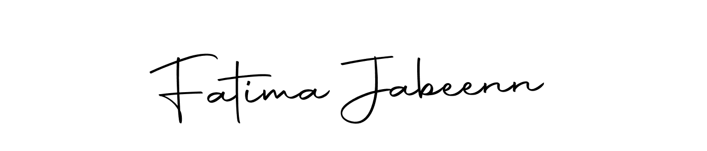 How to make Fatima Jabeenn signature? Autography-DOLnW is a professional autograph style. Create handwritten signature for Fatima Jabeenn name. Fatima Jabeenn signature style 10 images and pictures png