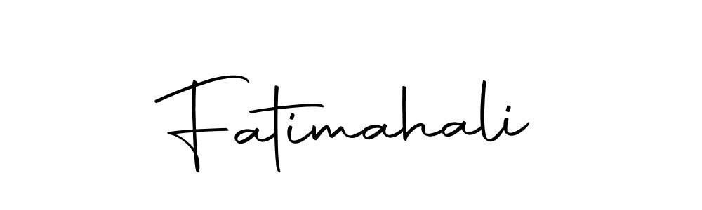 Similarly Autography-DOLnW is the best handwritten signature design. Signature creator online .You can use it as an online autograph creator for name Fatimahali. Fatimahali signature style 10 images and pictures png