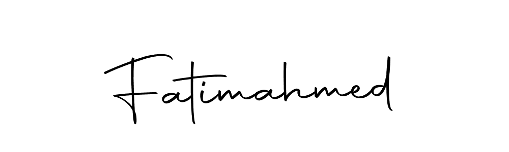 Make a beautiful signature design for name Fatimahmed. Use this online signature maker to create a handwritten signature for free. Fatimahmed signature style 10 images and pictures png