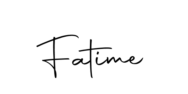 Create a beautiful signature design for name Fatime. With this signature (Autography-DOLnW) fonts, you can make a handwritten signature for free. Fatime signature style 10 images and pictures png