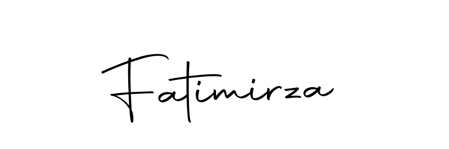 You should practise on your own different ways (Autography-DOLnW) to write your name (Fatimirza) in signature. don't let someone else do it for you. Fatimirza signature style 10 images and pictures png