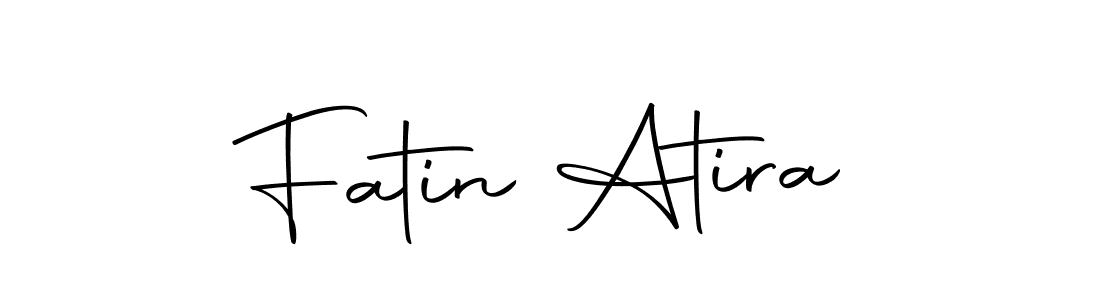 if you are searching for the best signature style for your name Fatin Atira. so please give up your signature search. here we have designed multiple signature styles  using Autography-DOLnW. Fatin Atira signature style 10 images and pictures png