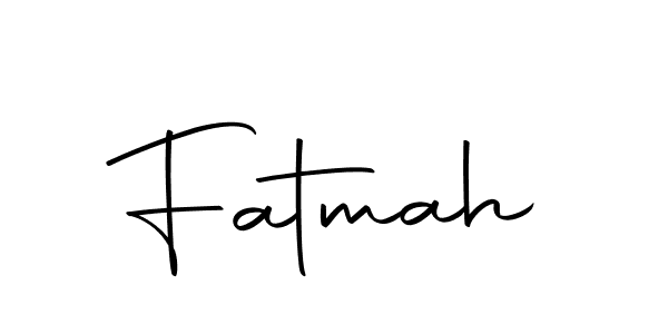 How to make Fatmah signature? Autography-DOLnW is a professional autograph style. Create handwritten signature for Fatmah name. Fatmah signature style 10 images and pictures png