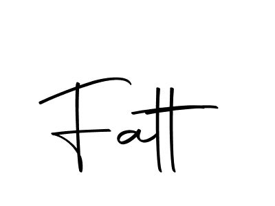 It looks lik you need a new signature style for name Fatt. Design unique handwritten (Autography-DOLnW) signature with our free signature maker in just a few clicks. Fatt signature style 10 images and pictures png