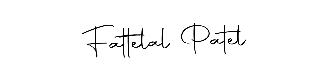 Use a signature maker to create a handwritten signature online. With this signature software, you can design (Autography-DOLnW) your own signature for name Fattelal Patel. Fattelal Patel signature style 10 images and pictures png