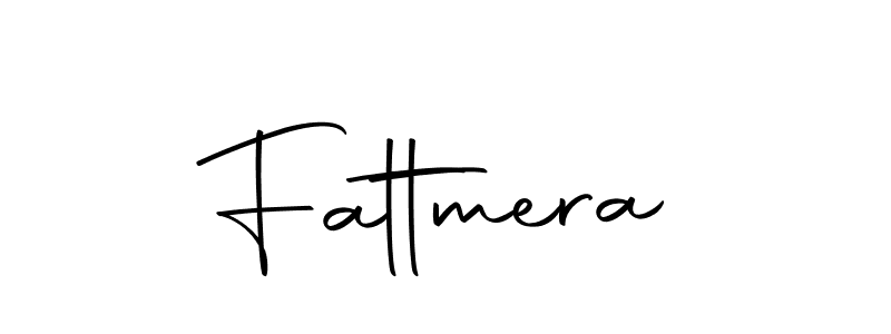 You should practise on your own different ways (Autography-DOLnW) to write your name (Fattmera) in signature. don't let someone else do it for you. Fattmera signature style 10 images and pictures png