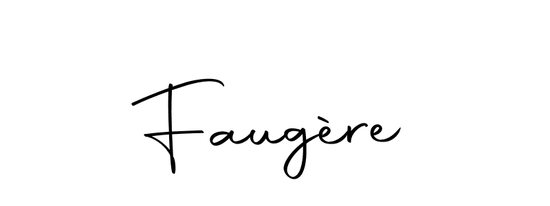 The best way (Autography-DOLnW) to make a short signature is to pick only two or three words in your name. The name Faugère include a total of six letters. For converting this name. Faugère signature style 10 images and pictures png