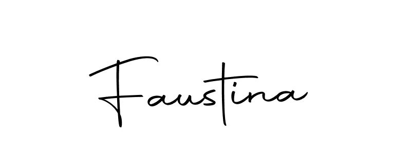 Make a beautiful signature design for name Faustina. Use this online signature maker to create a handwritten signature for free. Faustina signature style 10 images and pictures png