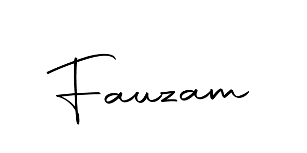 Use a signature maker to create a handwritten signature online. With this signature software, you can design (Autography-DOLnW) your own signature for name Fauzam. Fauzam signature style 10 images and pictures png