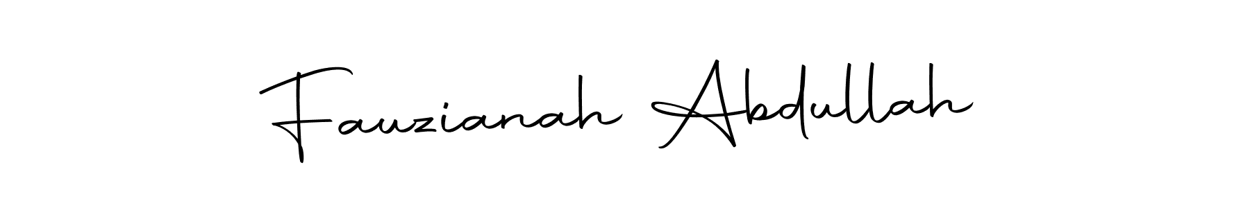 It looks lik you need a new signature style for name Fauzianah Abdullah. Design unique handwritten (Autography-DOLnW) signature with our free signature maker in just a few clicks. Fauzianah Abdullah signature style 10 images and pictures png