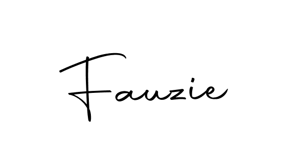 How to make Fauzie signature? Autography-DOLnW is a professional autograph style. Create handwritten signature for Fauzie name. Fauzie signature style 10 images and pictures png