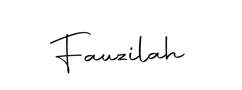 Similarly Autography-DOLnW is the best handwritten signature design. Signature creator online .You can use it as an online autograph creator for name Fauzilah. Fauzilah signature style 10 images and pictures png