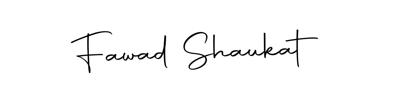 The best way (Autography-DOLnW) to make a short signature is to pick only two or three words in your name. The name Fawad Shaukat include a total of six letters. For converting this name. Fawad Shaukat signature style 10 images and pictures png