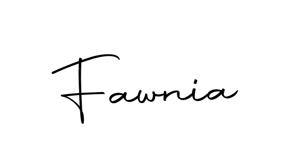 Use a signature maker to create a handwritten signature online. With this signature software, you can design (Autography-DOLnW) your own signature for name Fawnia. Fawnia signature style 10 images and pictures png