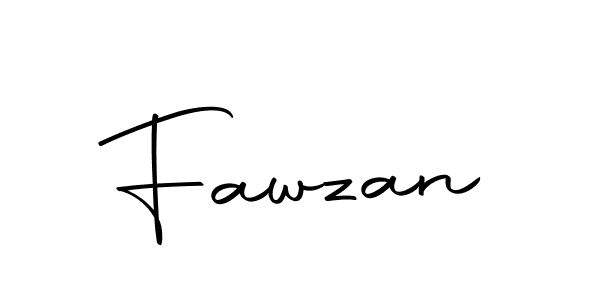 Use a signature maker to create a handwritten signature online. With this signature software, you can design (Autography-DOLnW) your own signature for name Fawzan. Fawzan signature style 10 images and pictures png