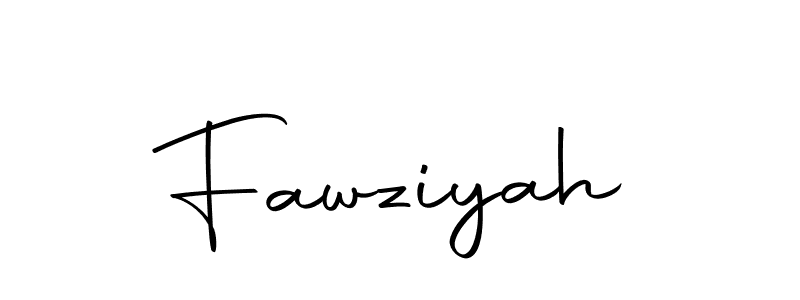 Make a short Fawziyah signature style. Manage your documents anywhere anytime using Autography-DOLnW. Create and add eSignatures, submit forms, share and send files easily. Fawziyah signature style 10 images and pictures png