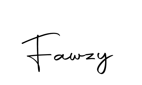 How to make Fawzy signature? Autography-DOLnW is a professional autograph style. Create handwritten signature for Fawzy name. Fawzy signature style 10 images and pictures png