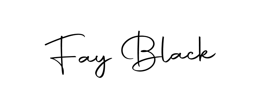 You should practise on your own different ways (Autography-DOLnW) to write your name (Fay Black) in signature. don't let someone else do it for you. Fay Black signature style 10 images and pictures png