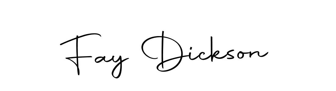 Similarly Autography-DOLnW is the best handwritten signature design. Signature creator online .You can use it as an online autograph creator for name Fay Dickson. Fay Dickson signature style 10 images and pictures png