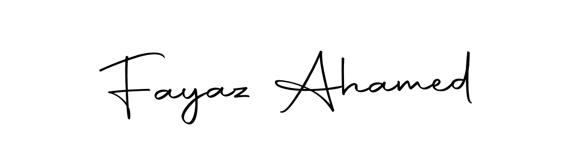 Make a short Fayaz Ahamed signature style. Manage your documents anywhere anytime using Autography-DOLnW. Create and add eSignatures, submit forms, share and send files easily. Fayaz Ahamed signature style 10 images and pictures png