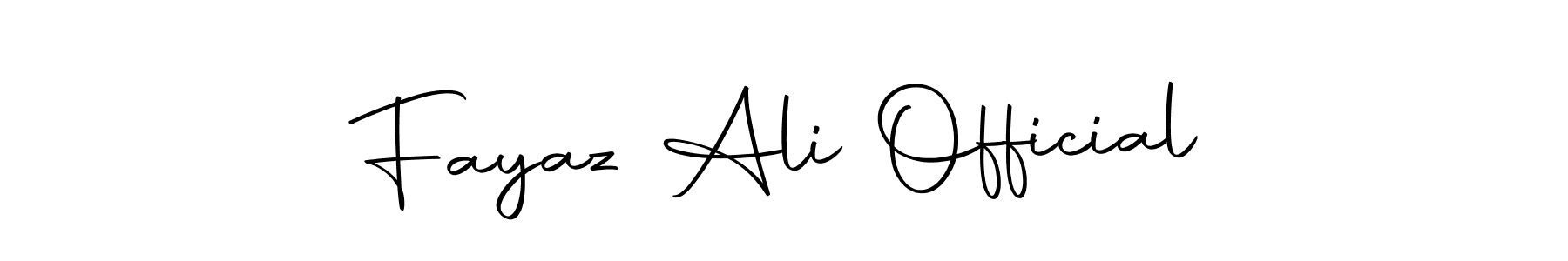 Here are the top 10 professional signature styles for the name Fayaz Ali Official. These are the best autograph styles you can use for your name. Fayaz Ali Official signature style 10 images and pictures png