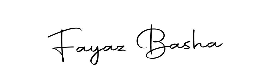 Create a beautiful signature design for name Fayaz Basha. With this signature (Autography-DOLnW) fonts, you can make a handwritten signature for free. Fayaz Basha signature style 10 images and pictures png