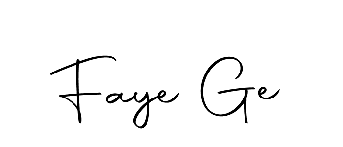 Here are the top 10 professional signature styles for the name Faye Ge. These are the best autograph styles you can use for your name. Faye Ge signature style 10 images and pictures png