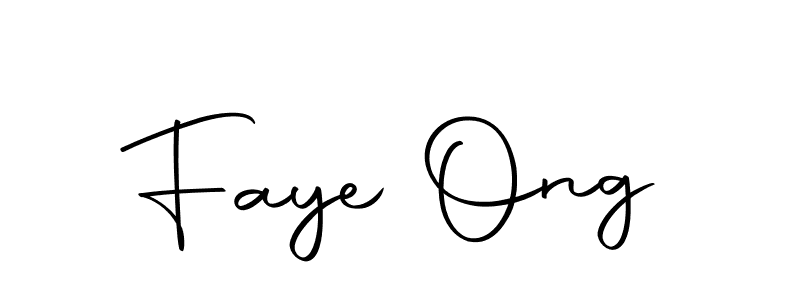Use a signature maker to create a handwritten signature online. With this signature software, you can design (Autography-DOLnW) your own signature for name Faye Ong. Faye Ong signature style 10 images and pictures png