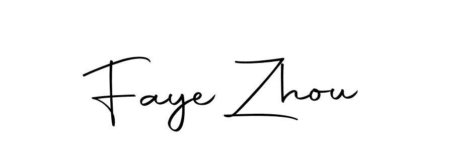 Once you've used our free online signature maker to create your best signature Autography-DOLnW style, it's time to enjoy all of the benefits that Faye Zhou name signing documents. Faye Zhou signature style 10 images and pictures png