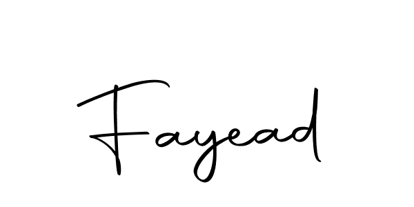 if you are searching for the best signature style for your name Fayead. so please give up your signature search. here we have designed multiple signature styles  using Autography-DOLnW. Fayead signature style 10 images and pictures png