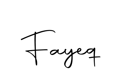 Fayeq stylish signature style. Best Handwritten Sign (Autography-DOLnW) for my name. Handwritten Signature Collection Ideas for my name Fayeq. Fayeq signature style 10 images and pictures png