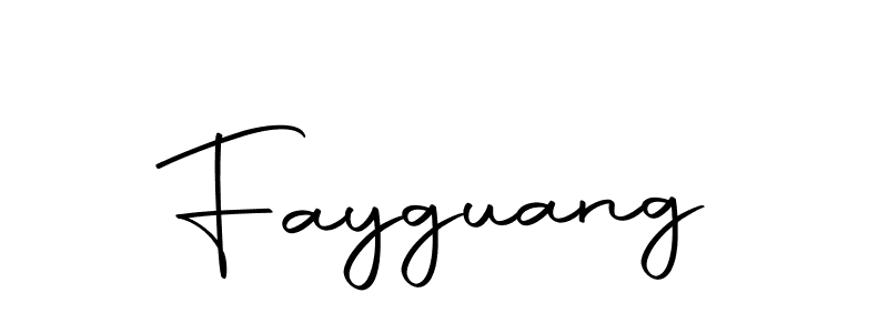 Similarly Autography-DOLnW is the best handwritten signature design. Signature creator online .You can use it as an online autograph creator for name Fayguang. Fayguang signature style 10 images and pictures png