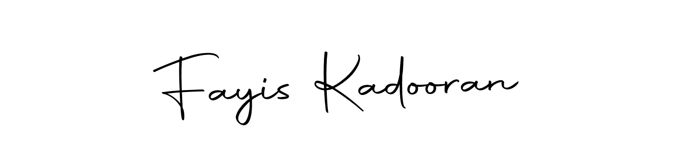 Design your own signature with our free online signature maker. With this signature software, you can create a handwritten (Autography-DOLnW) signature for name Fayis Kadooran. Fayis Kadooran signature style 10 images and pictures png