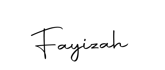 Make a beautiful signature design for name Fayizah. With this signature (Autography-DOLnW) style, you can create a handwritten signature for free. Fayizah signature style 10 images and pictures png