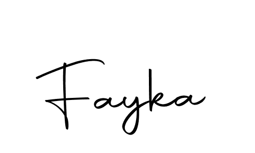 Fayka stylish signature style. Best Handwritten Sign (Autography-DOLnW) for my name. Handwritten Signature Collection Ideas for my name Fayka. Fayka signature style 10 images and pictures png