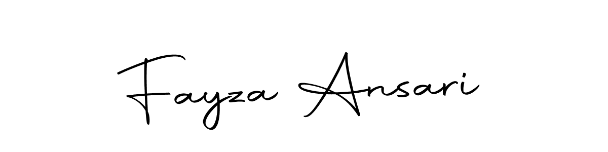 The best way (Autography-DOLnW) to make a short signature is to pick only two or three words in your name. The name Fayza Ansari include a total of six letters. For converting this name. Fayza Ansari signature style 10 images and pictures png