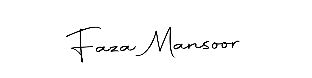 Make a short Faza Mansoor signature style. Manage your documents anywhere anytime using Autography-DOLnW. Create and add eSignatures, submit forms, share and send files easily. Faza Mansoor signature style 10 images and pictures png